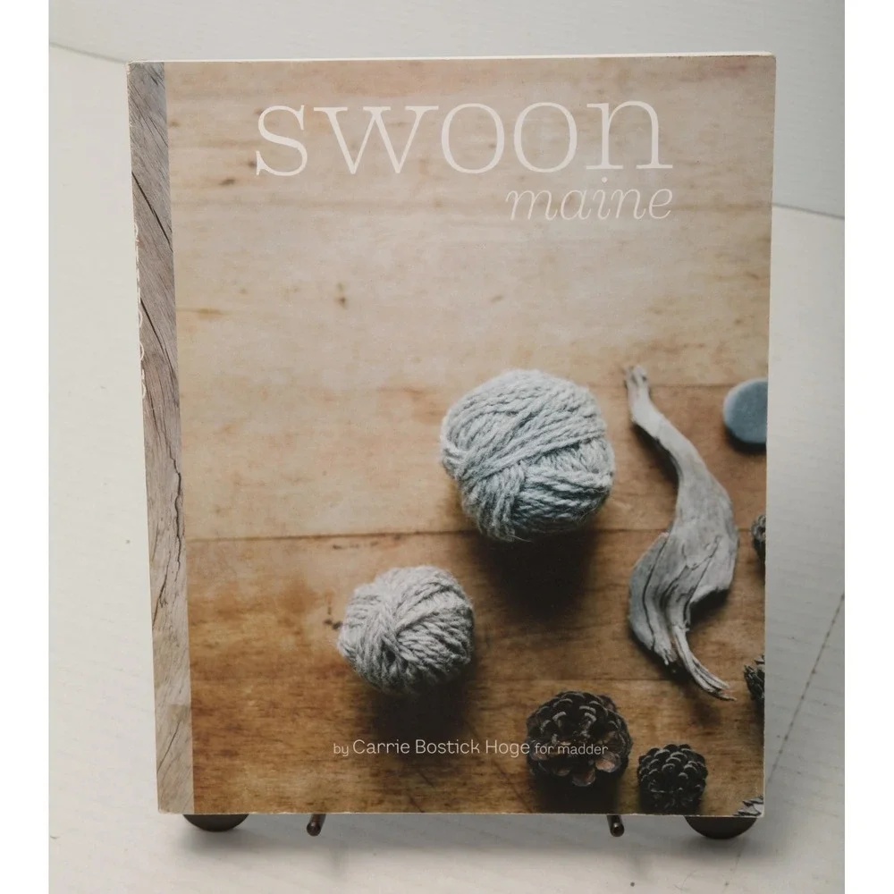 Swoon Maine Carrie Bostick Hoge Madder Paperback 2015 Knitting Patterns Book